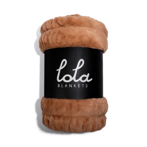 Stardust Faux Fur Blanket Wrap by Lola Blankets